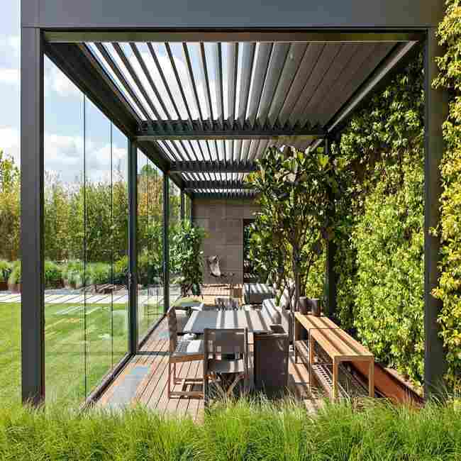 Bioclimatic Pergola in Asia